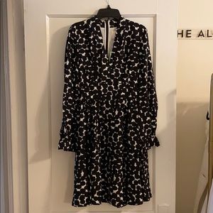 Kate Spade Blot Dot V neck Dress